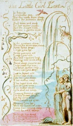 The Little Girl Lost, plate 5 from Songs of Innocence, 1789